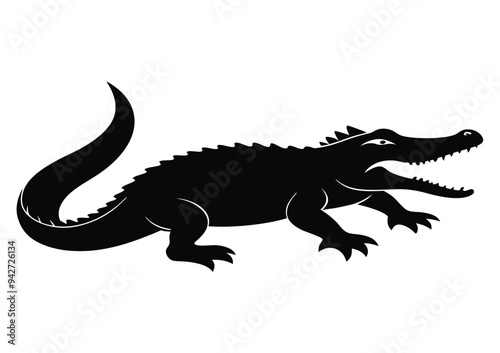 Crocodile-silhouette-Victor 