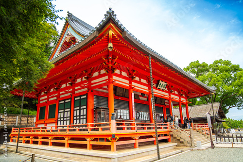 Katsuoji, the Temple of Daruma Dolls, in Osaka, Japan photo