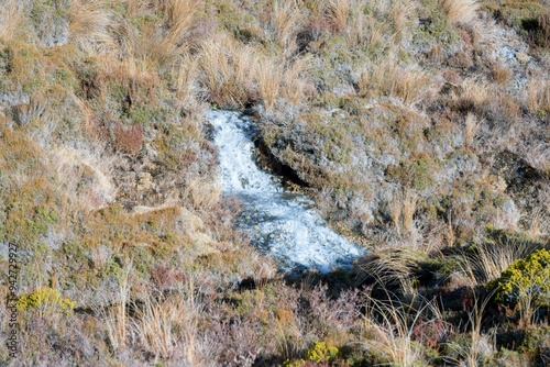 waterfall in the montains, The Silica Rapids 