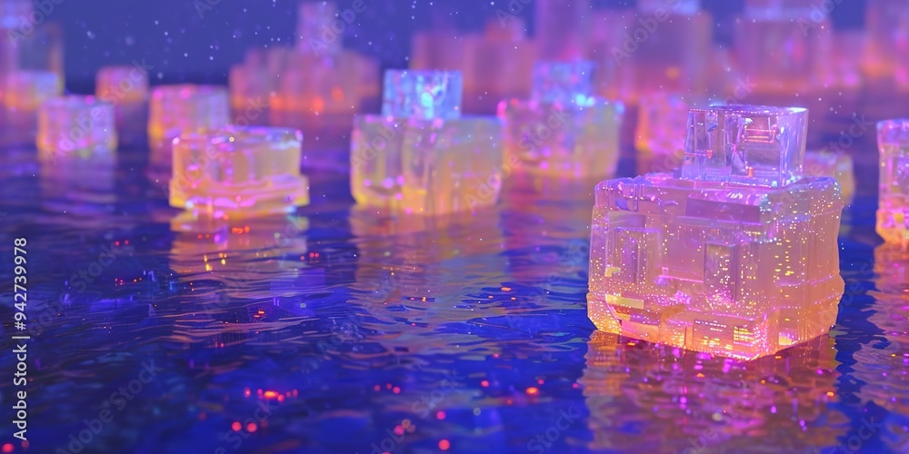 glass of water with ice glass of water with ice