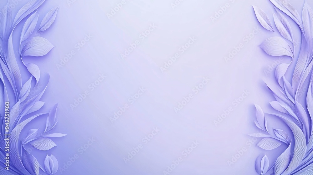 Elegant floral design in soft lavender hues, ideal for backgrounds or decorative purposes. Elegant floral design in soft lavender hues, ideal for backgrounds or decorative purposes.