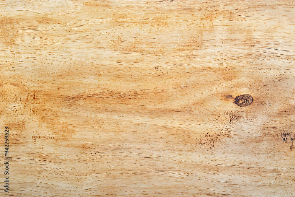 Obraz premium Wood texture light tan background. Wooden surface with visible grains