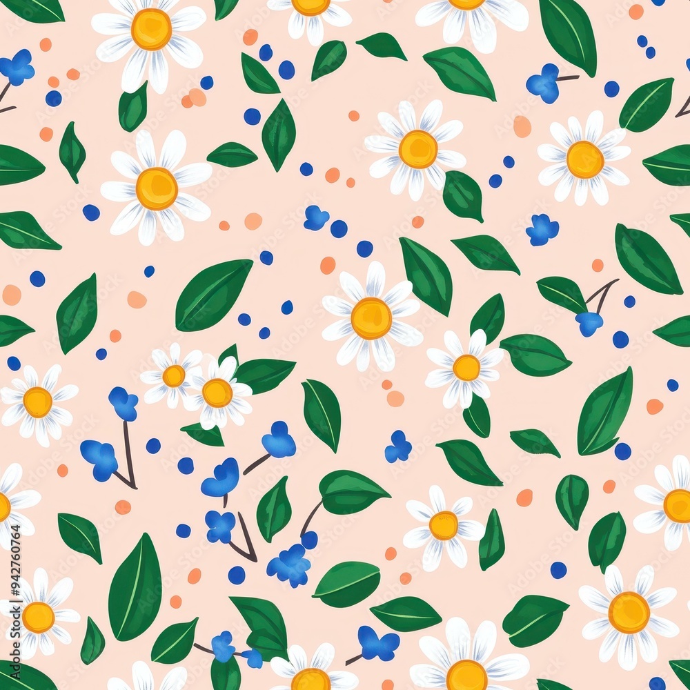 Brighten your Easter with a charming flat vector of a small colored daisy on a soft pink backdrop, perfect for festive designs. Brighten your Easter with a charming flat vector of a small colored daisy on a soft pink backdrop, perfect for festive designs.