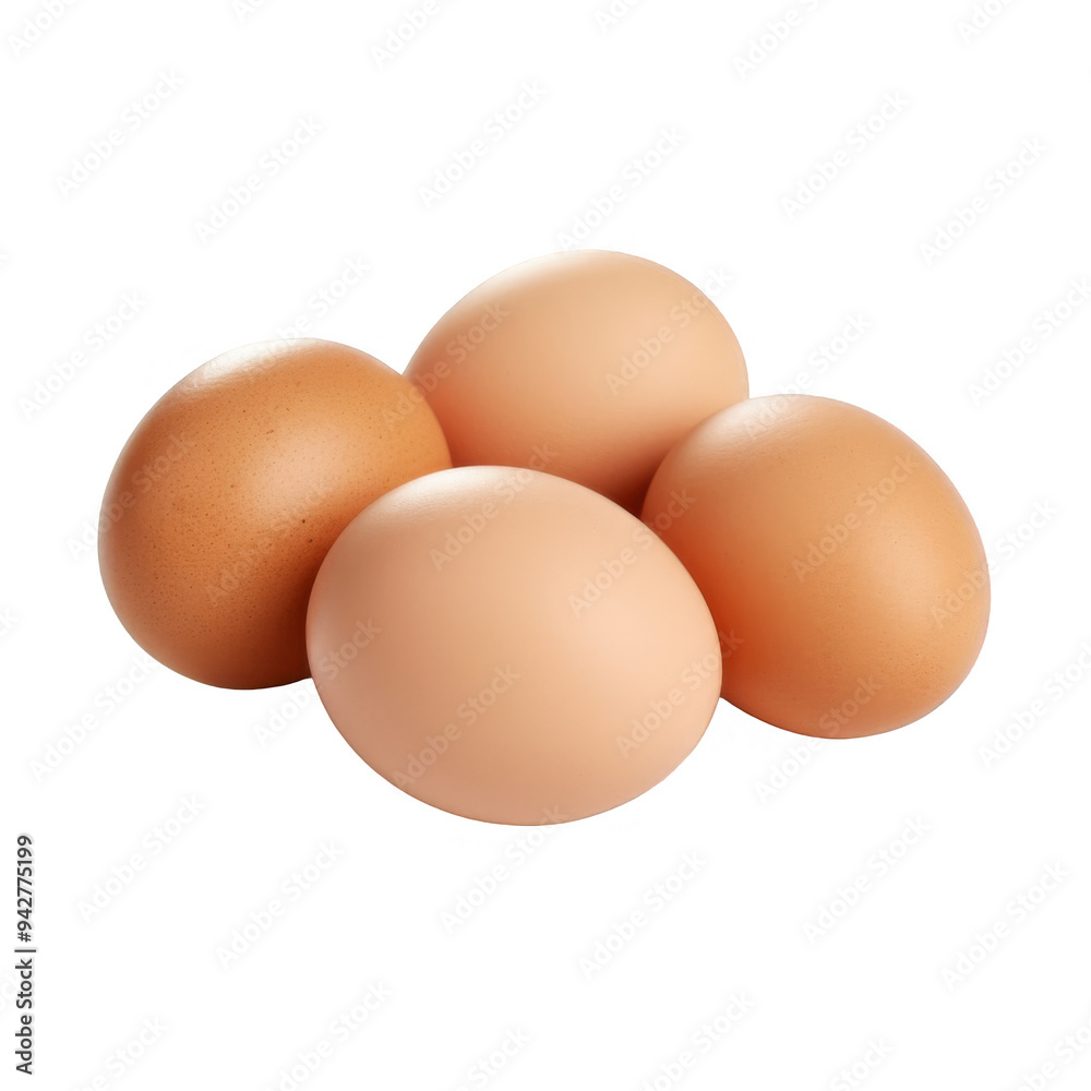 Eggs Isolated on a Transparent Background Eggs Isolated on a Transparent Background