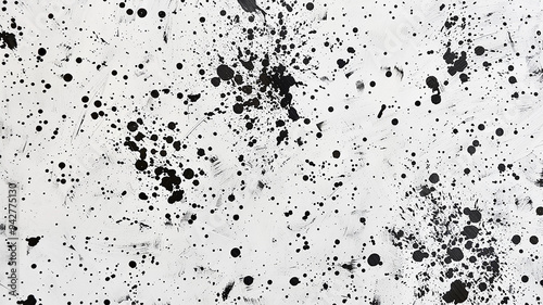 White Background With Black Speckles