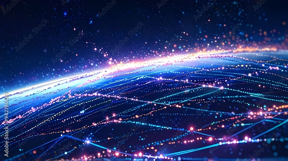 lights of the world background generative Ai lights of the world background generative Ai