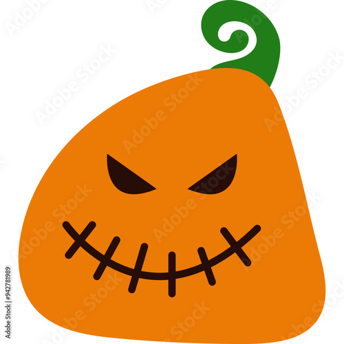 Cute Hallowen Pumpkin