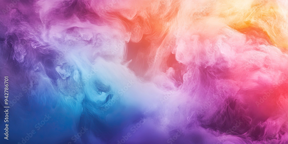Oil paint strokes on wide canvas, textured color background, decorating art painting illustration, generated ai Oil paint strokes on wide canvas, textured color background, decorating art painting illustration, generated ai