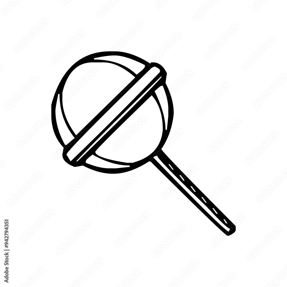 Candy icon black and white Candy icon black and white