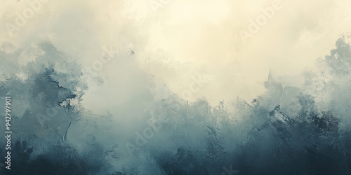 Oil paint strokes on wide canvas, textured color background, decorating art painting illustration, generated ai