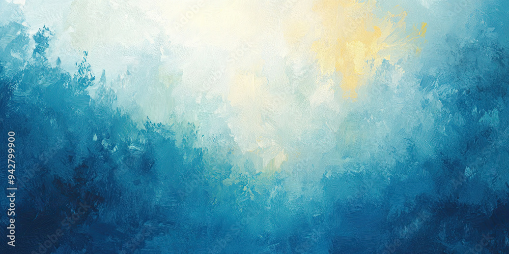 Oil paint strokes on wide canvas, textured color background, decorating art painting illustration, generated ai Oil paint strokes on wide canvas, textured color background, decorating art painting illustration, generated ai