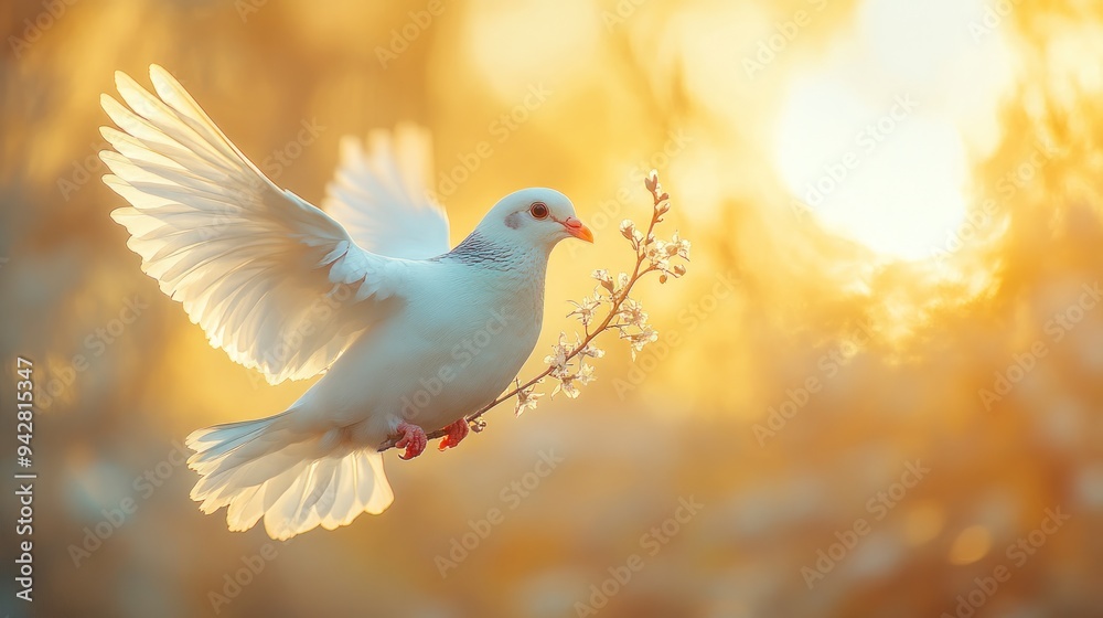 Dove of Peace at Sunrise Dove of Peace at Sunrise