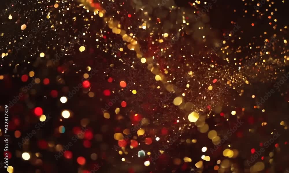 Dazzling golden sparks illuminate a dark background in a mesmerizing dance of light and color at a festive celebration in the heart of the city. Generative AI Dazzling golden sparks illuminate a dark background in a mesmerizing dance of light and color at a festive celebration in the heart of the city. Generative AI