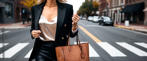 close up of a suitcase on the street