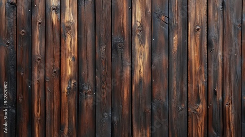 a photograph of rustic wooden planks,