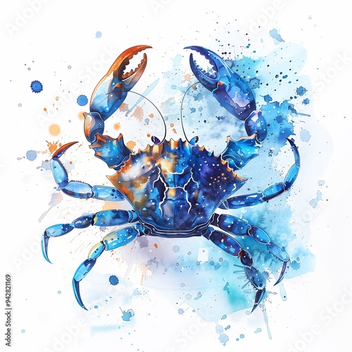 Horoscope of the zodiac sign cancer.