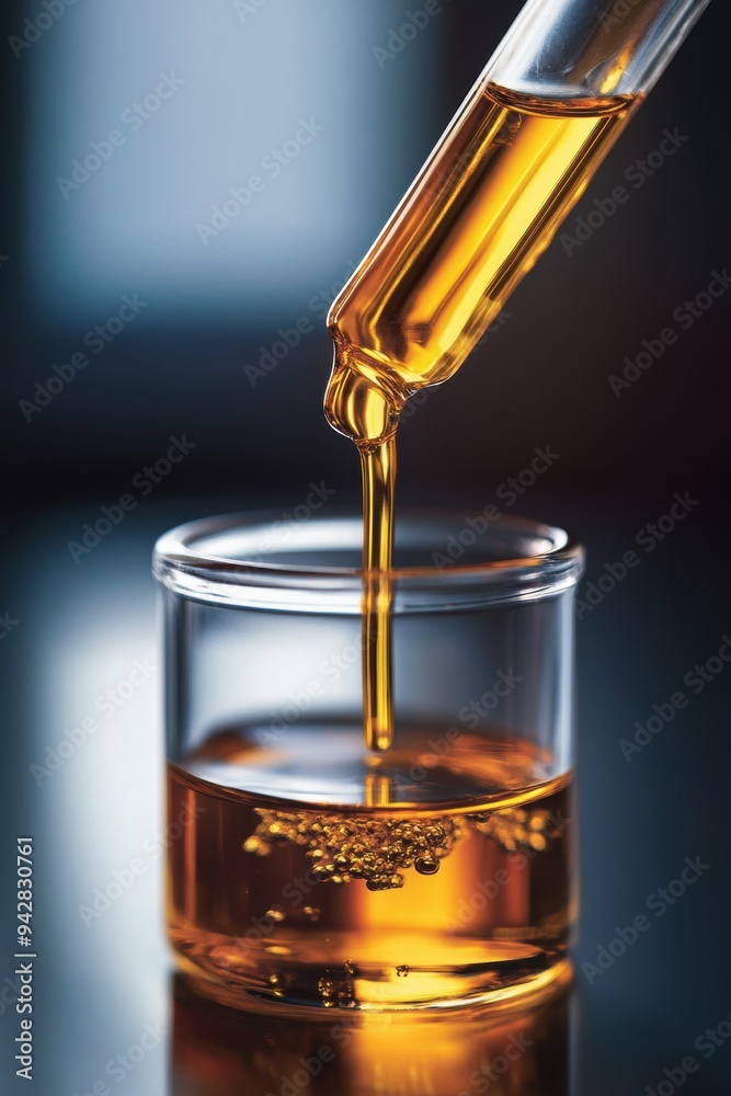Refined oil is being tested in labs for quality control, addressing high market demand. Refined oil is being tested in labs for quality control, addressing high market demand.