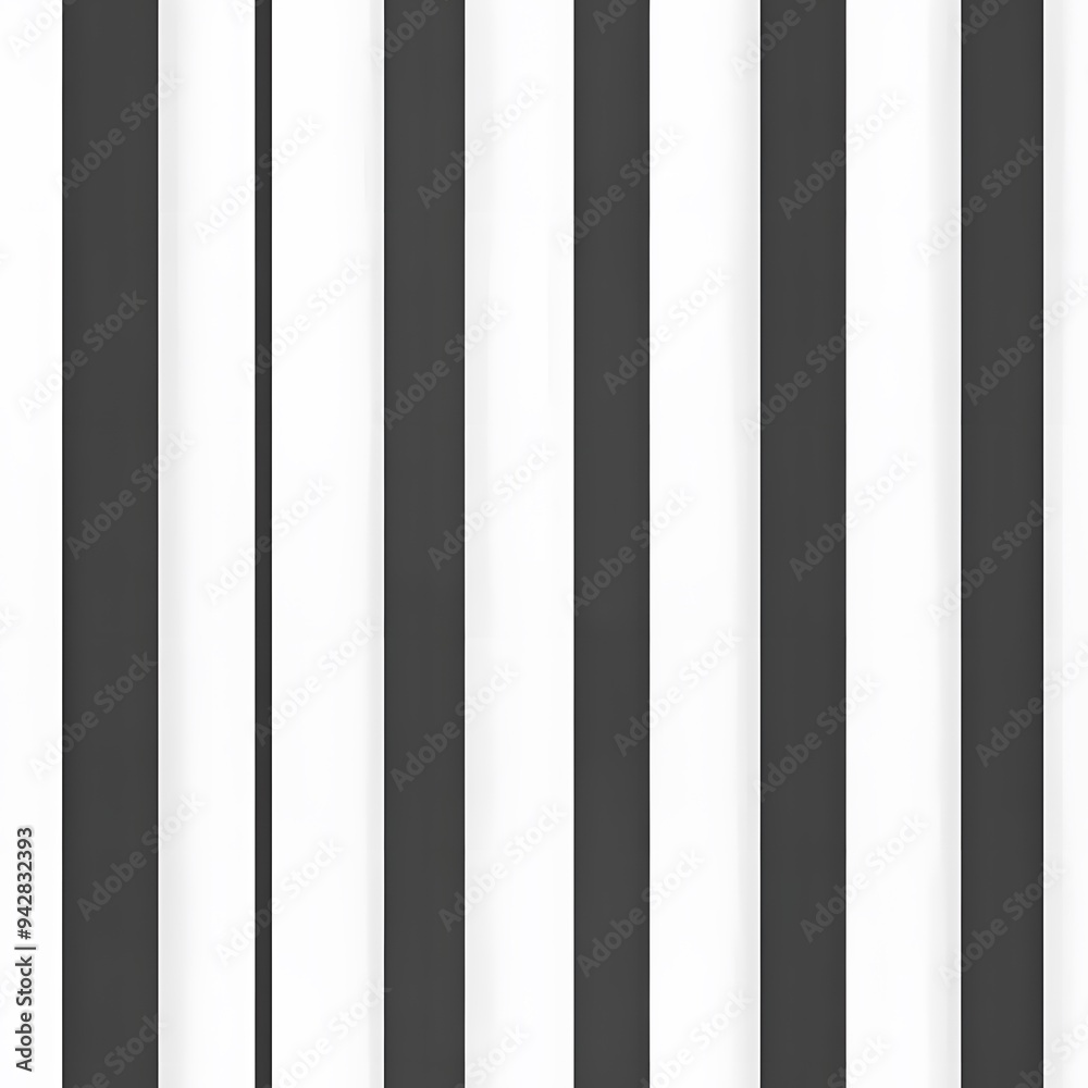 A black and white striped wall with a white stripe. The stripes are very thin and the wall is very plain A black and white striped wall with a white stripe. The stripes are very thin and the wall is very plain