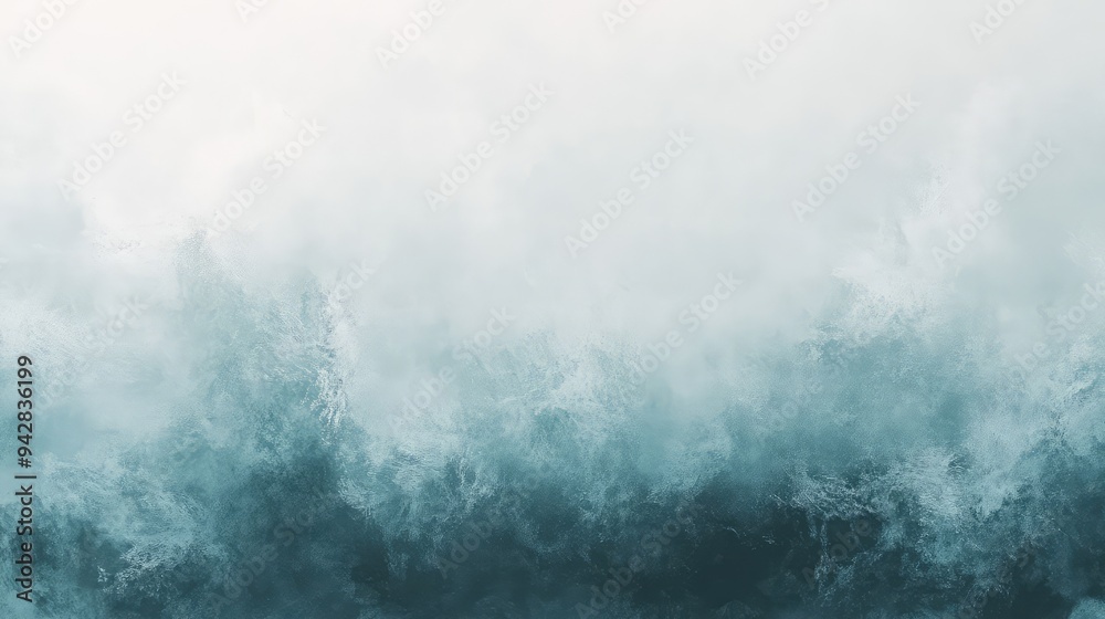 Serene abstract backdrop featuring a blend of neutral gray and tranquil aquamarine shades. Serene abstract backdrop featuring a blend of neutral gray and tranquil aquamarine shades.
