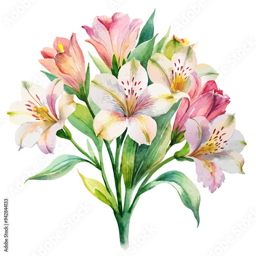 bouquet of lilies