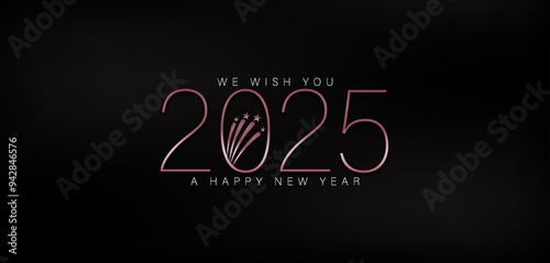 Happy New Year 2025 symbolizes joy and new beginnings for the year ahead