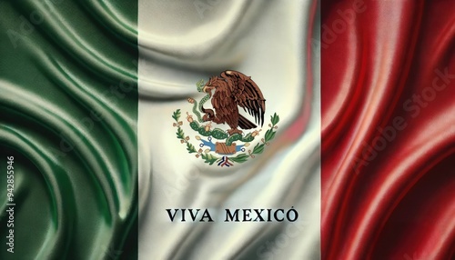 Mexican Flag with 