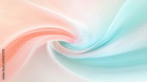A swirl of pink and blue colors. The colors are bright and vibrant, creating a sense of energy and movement. The image is abstract and artistic, with a focus on the interplay of the colors