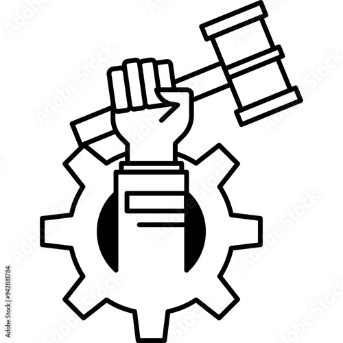 Labor Hand Icon
