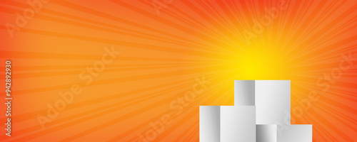 Conceptual Background for Advertisement, Web Banner, Poster, Creative Concept, Graphic Design Element