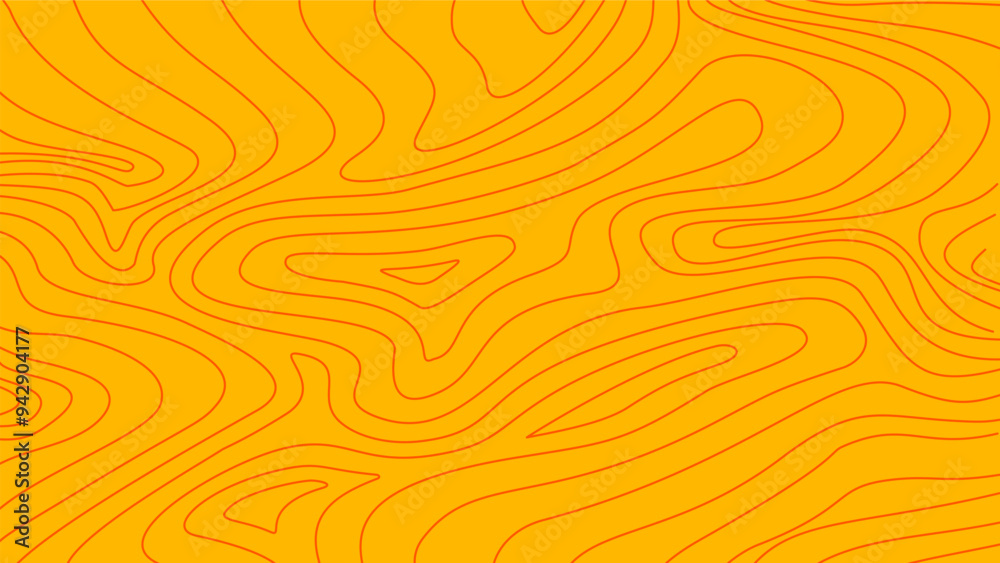 Contour background. Topographic map pattern background. Abstract wavy ...