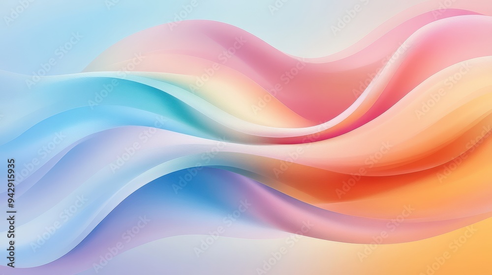 A colorful wave with a blue and pink stripe. The colors are bright and vibrant, creating a sense of energy and movement. The wave appears to be flowing and dynamic, suggesting a feeling of freedom A colorful wave with a blue and pink stripe. The colors are bright and vibrant, creating a sense of energy and movement. The wave appears to be flowing and dynamic, suggesting a feeling of freedom