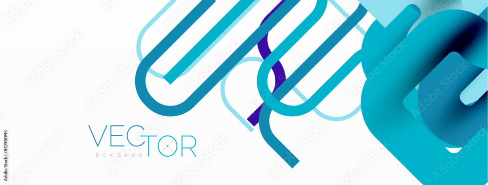 Wave lines minimal abstract background Wave lines minimal abstract background