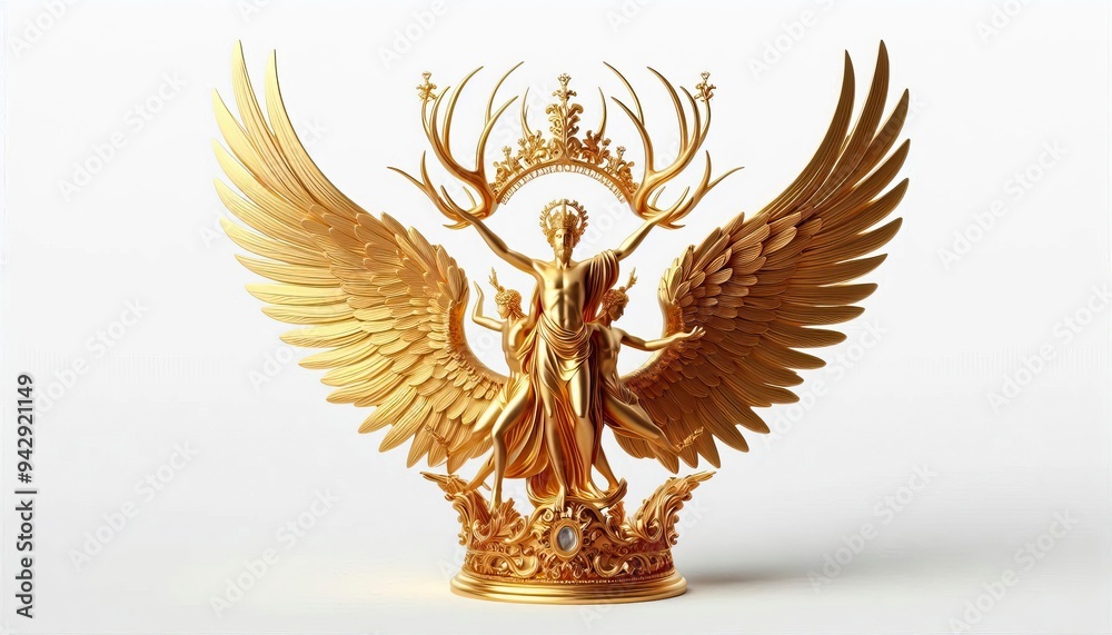 gold crown and world's most rare gemstones hand crafted. generative AI tools gold crown and world's most rare gemstones hand crafted. generative AI tools