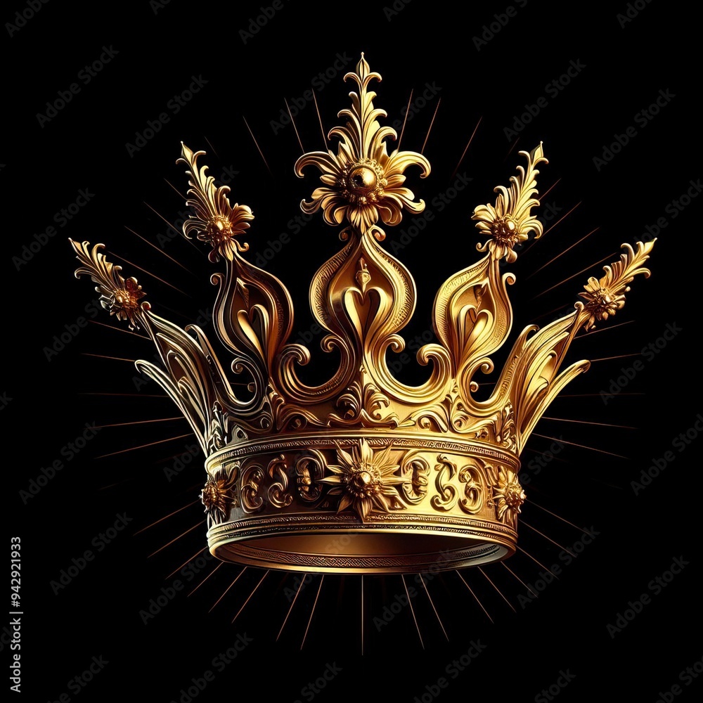 gold crown and world's most rare gemstones hand crafted. generative AI tools gold crown and world's most rare gemstones hand crafted. generative AI tools
