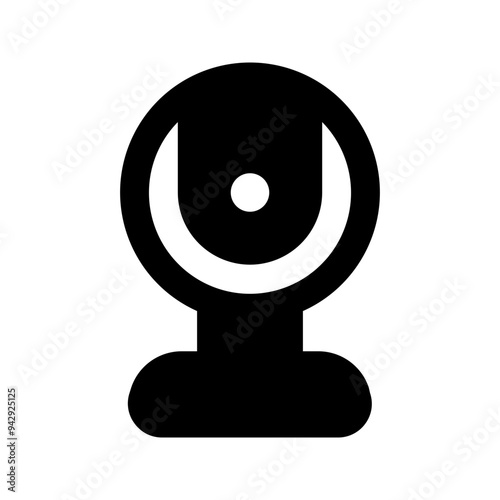 webcam line icon
