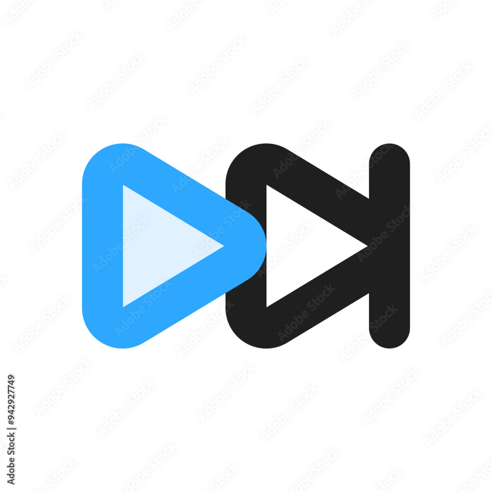 Fast Forward Vector Icon
Fast Forward Vector Icon