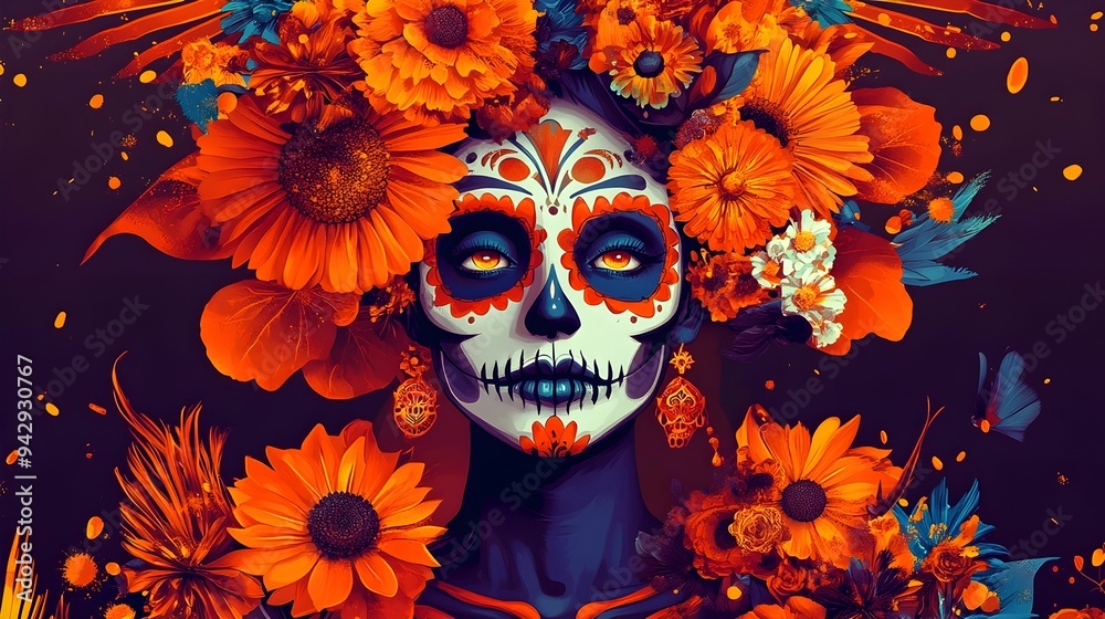 DIA DE MUERTOS. BACKGROUND WALLPAPER DIA DE MUERTOS. BACKGROUND WALLPAPER