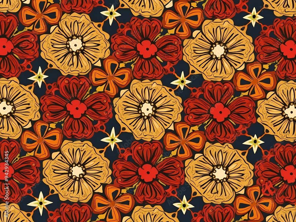 seamless floral pattern seamless floral pattern