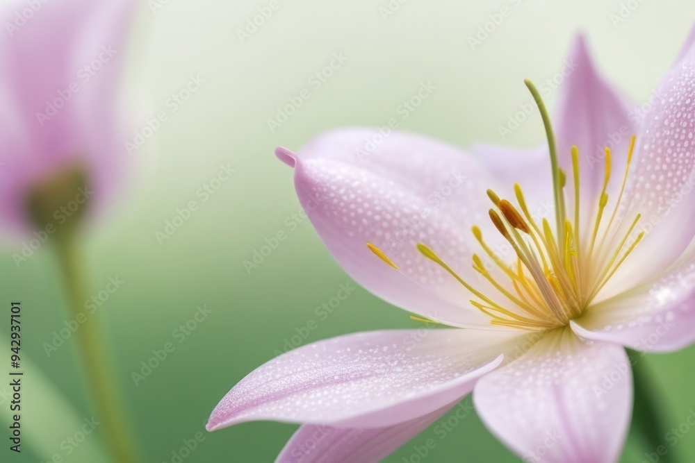 Lily flower with a blurry background Lily flower with a blurry background
