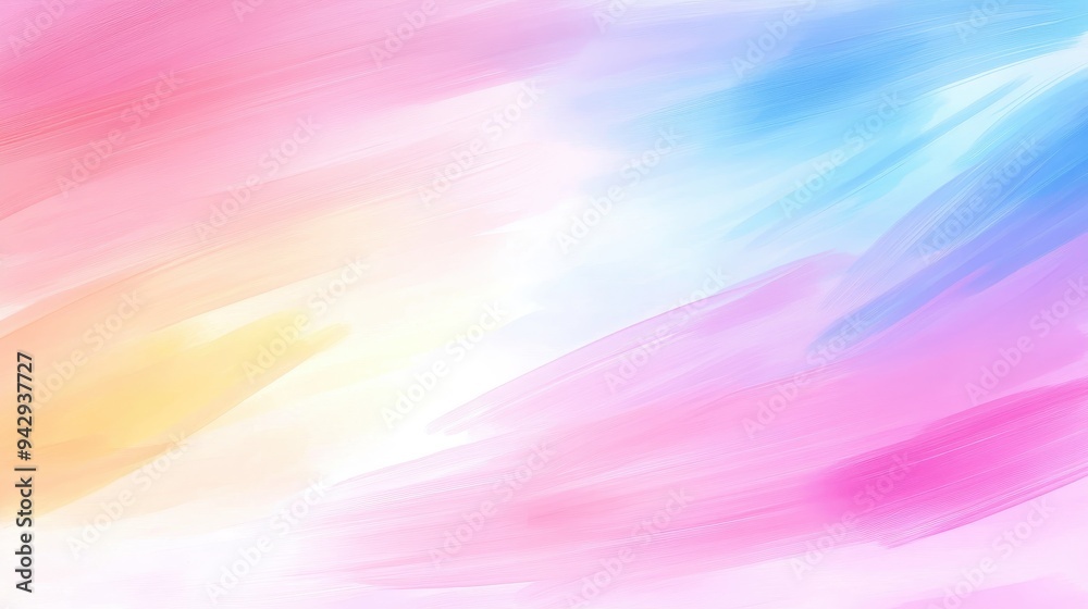A colorful painting with a pink and blue background. The colors are bright and vibrant, giving the painting a cheerful and lively mood. The brushstrokes are visible, adding texture A colorful painting with a pink and blue background. The colors are bright and vibrant, giving the painting a cheerful and lively mood. The brushstrokes are visible, adding texture