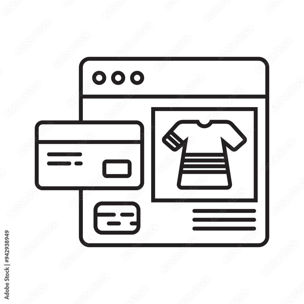 Ecommerce Icon Ecommerce Icon