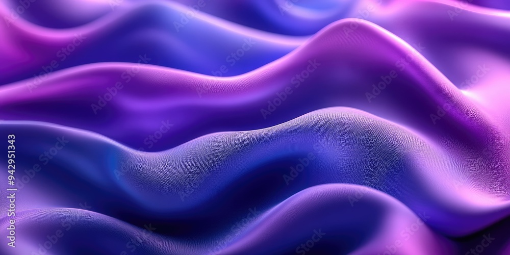 Fototapeta premium Abstract Purple and Blue Fabric Texture