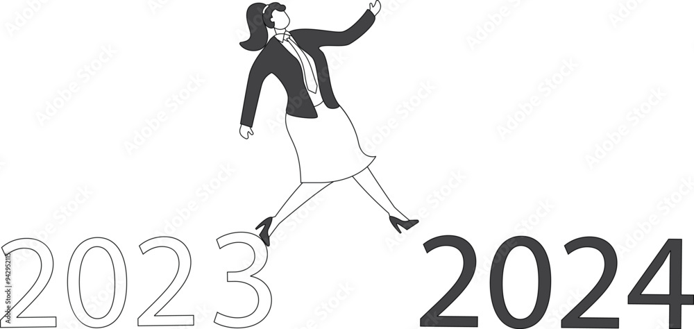 Beyond 2024, 2024,Jumping,2023,Abstract, Businesswoman Beyond 2024, 2024,Jumping,2023,Abstract, Businesswoman