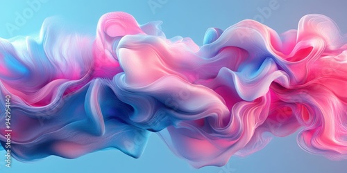 Abstract Swirling Colors