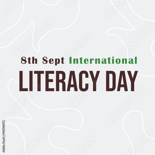 International Literacy Day Social media posts, International literacy day banners,  8th sept International literacy day images
