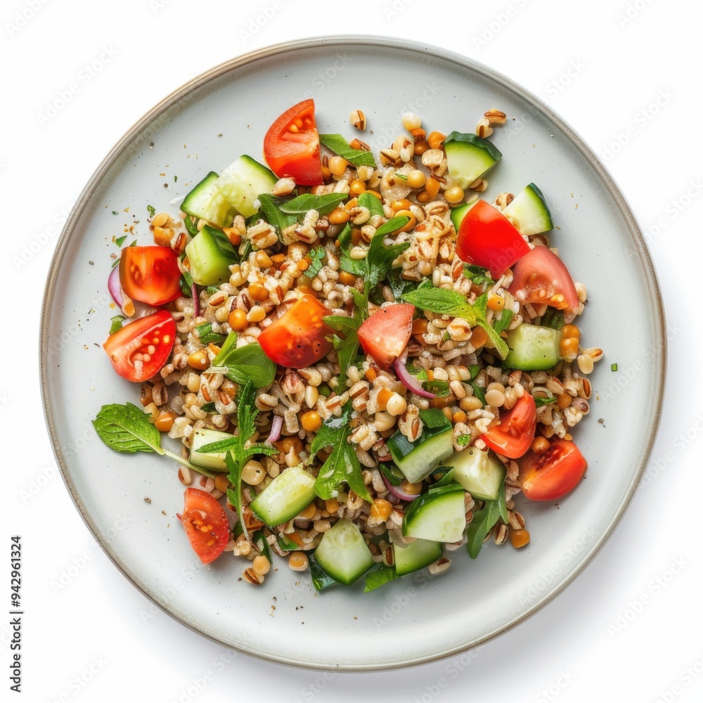 Wholesome Barley Salad Bowl Wholesome Barley Salad Bowl