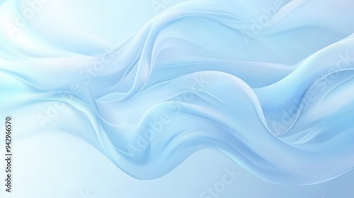 A blue and white wave with a blue and white background. The wave is very long and has a lot of detail