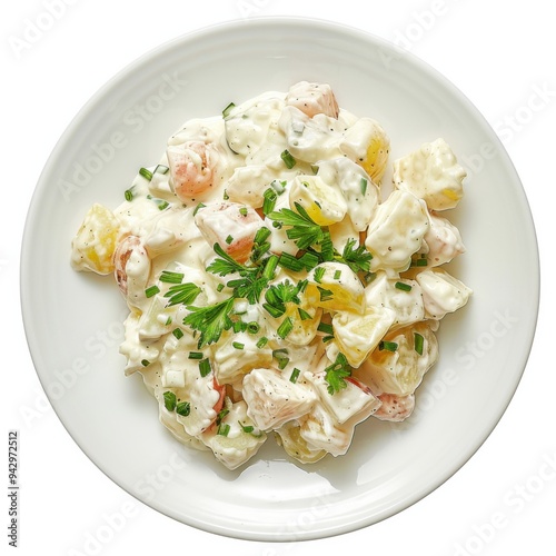 Traditional Russian Olivier Salad