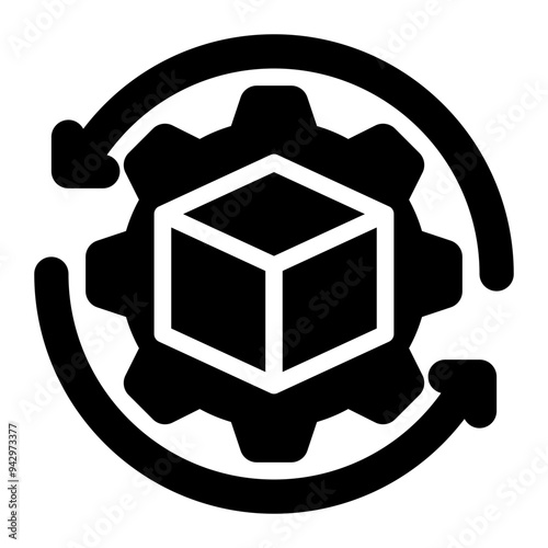 product development, development, engineering, project, manufacture solid or glyph icon