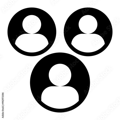 segment, segmentation, demographics, target customer, crm, demographic solid or glyph icon